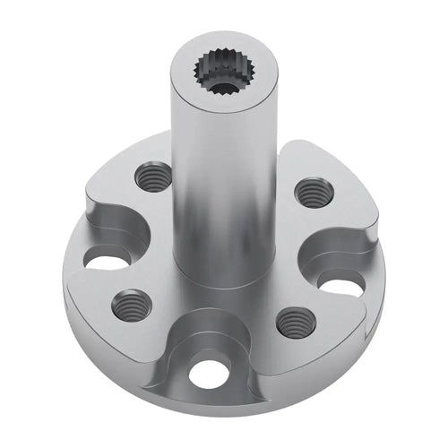 ServoCity 1910 Series Servo Hub-Shaft (24 Tooth Spline, 10mm Shaft Diameter, 33mm Length)
