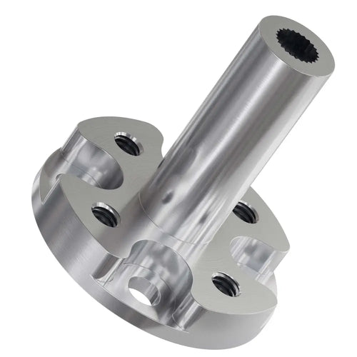 ServoCity 1910 Series Servo Hub-Shaft (24 Tooth Spline, 10mm Shaft Diameter, 33mm Length)