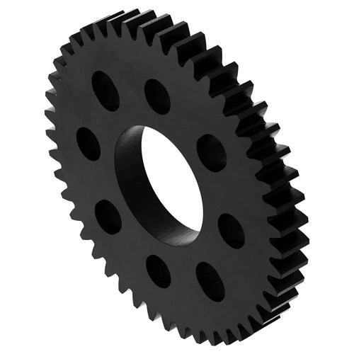 ServoCity 45 Tooth Hub-Mount Gear (MOD 0.8, 4mm Thick Acetal)