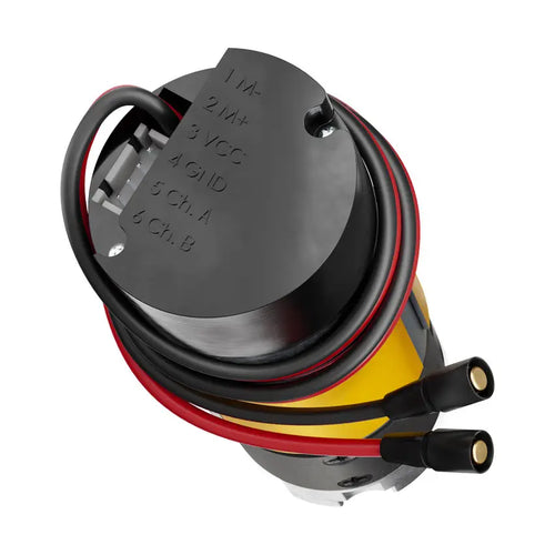 ServoCity 5202 Series Yellow Jacket Motor, REX™ Shaft w/ Encoder (1:1, 6000 rpm)