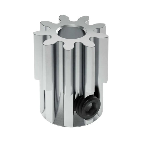 ServoCity 9T, 0.125" (1/8) Bore 32P Shaft Mount Pinion Gear (Steel)