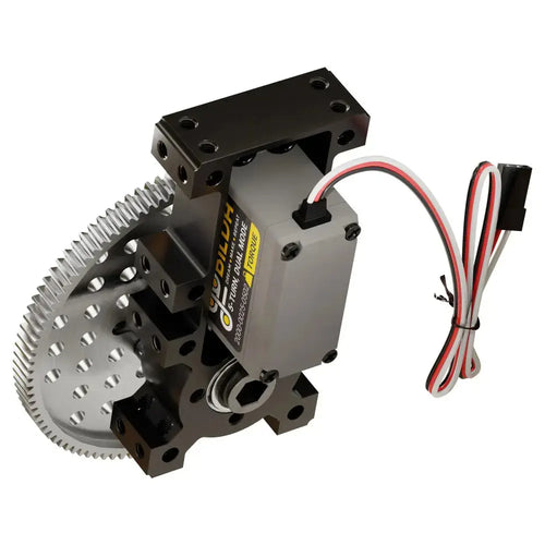 ServoCity Stingray-5 Servo Gearbox (0.85 Sec/60°, 1750 Oz-in Torque, 360° Rotation)