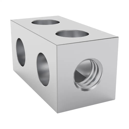 ServoCity 1106 Series Square Beam (2 Hole, 16mm Length)