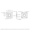 ServoCity 1222 Series Flat Pattern Mount (1-1)
