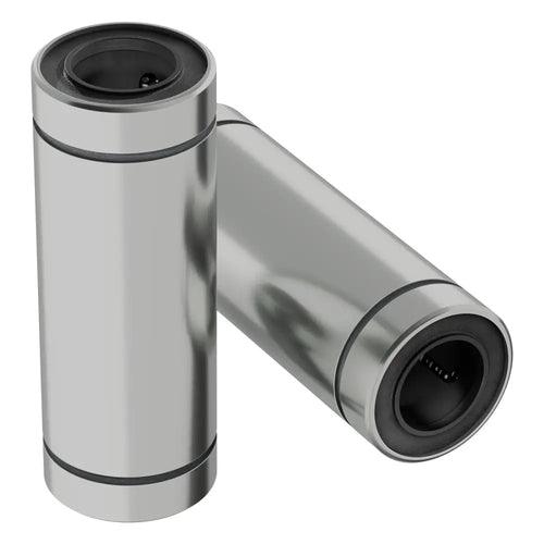 ServoCity 12mm ID Linear Ball Bearing (21mm OD, 57mm Length) - 2 Pack