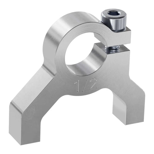 ServoCity 1400 Series 1-Side, 2-Post Clamping Mount (1/2" Bore)