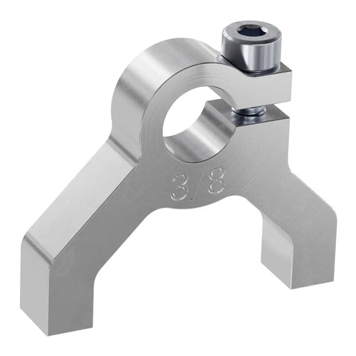 ServoCity 1400 Series 1-Side, 2-Post Clamping Mount (3/8" Bore)