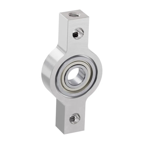 ServoCity 1/4" Bore 2-Side, 1-Post Pillow Block (43mm Width)