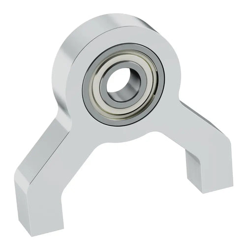 ServoCity 1-Side, 2-Post Pillow Block (6mm Bore)
