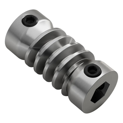 ServoCity 2313 Series Stainless Steel, MOD 1.25 Worm (8mm REX™ Bore, 33mm Length)
