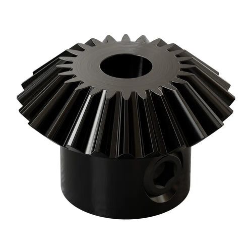 ServoCity 2317 Series MOD 0.8 Steel Miter Gear (Set-Screw, 5mm Round Bore, 24 Tooth)
