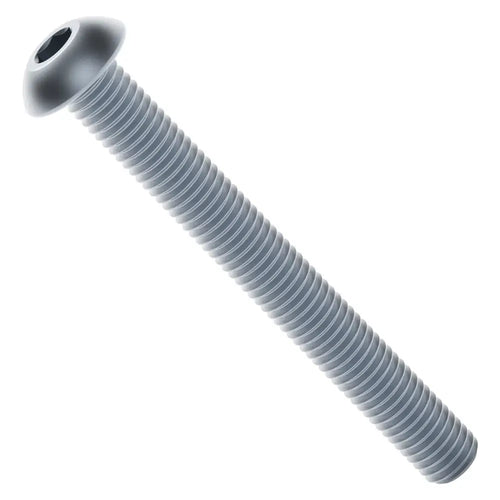 ServoCity 2802 Series Zinc-Plated Steel Button Head Screw (M4 x 0.7mm, 35mm Length) - 25pk
