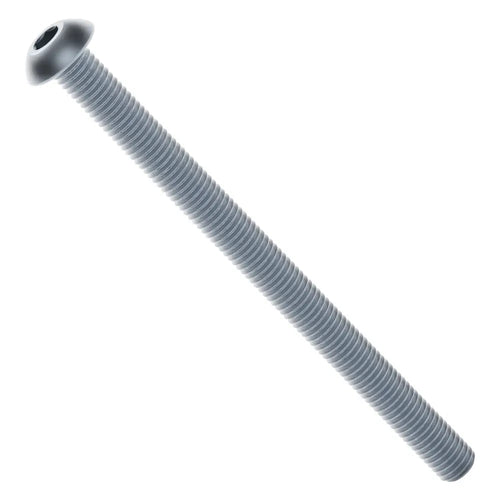 ServoCity 2802 Series Zinc-Plated Steel Button Head Screw (M4 x 0.7mm, 55mm Length) - 25pk