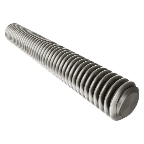 ServoCity 2808 Series Stainless Steel Threaded Rod (M4 x 0.7mm, 30mm Length) - 2 Pack