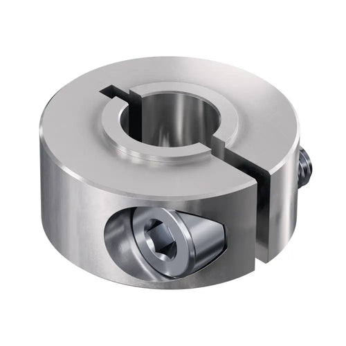 ServoCity 2910 Series Aluminum Clamping Collar (8mm ID x 21mm OD, 9mm Length)