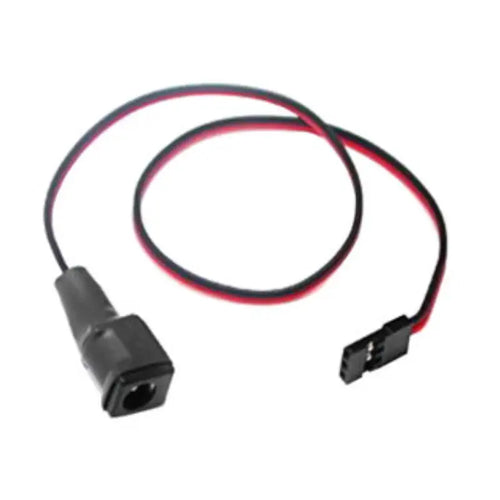 ServoCity 2.5x5.5mm Female DC Power Jack / Female Tamiya Lead Adaptor
