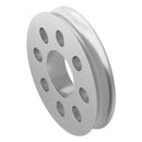 ServoCity 3400 Series Hub Mount Round Belt Pulley (32mm Bore, 96mm PD)