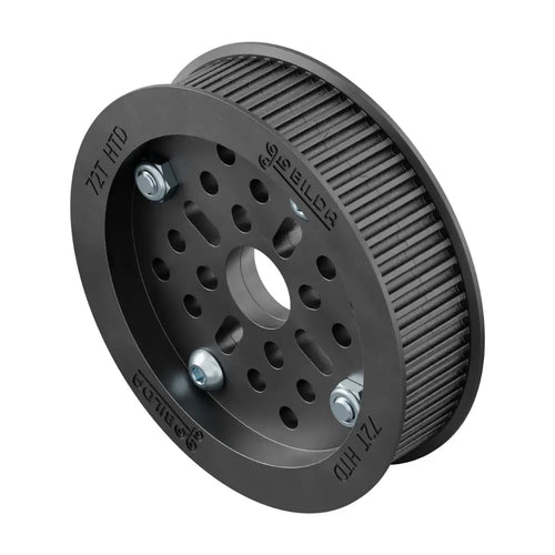 ServoCity 3402 Series 3mm HTD Pitch Plastic Hub Mount Timing Belt Pulley (14mm Bore, 72 Tooth)