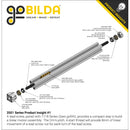 ServoCity 3501 Series Lead Screw (8mm Lead, 4 Start, 400mm Length)