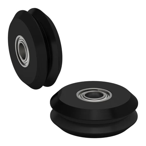 ServoCity 3600 Series W-Wheel (6mm Bore, 29mm OD, 10mm Width) - 2 Pack