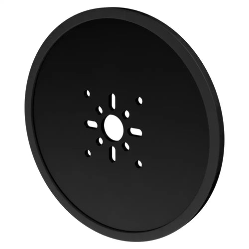 ServoCity 3607 Series Disc Wheel (14mm Bore, 120mm Diameter, Black) - 2 Pack