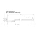 ServoCity 3.5mm Bullet Lead (MH-FC, 300mm Length)