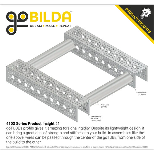 ServoCity 4103 Series goTUBE (360mm Length)