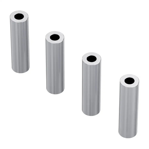 ServoCity 4mm ID Aluminum Spacer (8mm OD, 30mm Length) - 4 Pack
