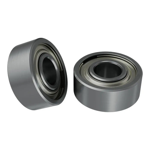 ServoCity 4mm ID Non-Flanged Ball Bearing (10mm OD, 4mm Thickness) - 2 Pack