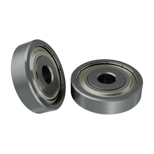 ServoCity 4mm ID Non-Flanged Ball Bearing (16mm OD, 4mm Thickness) - 2 Pack