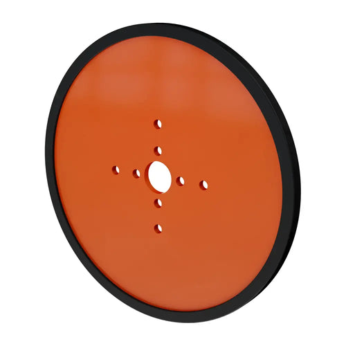 ServoCity 5" Acrylic Disc Wheel (Orange) - 2 Pack