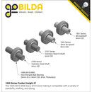 ServoCity 6mm ID Non-Flanged Ball Bearing (16mm OD, 4mm Thickness) - 2 Pack