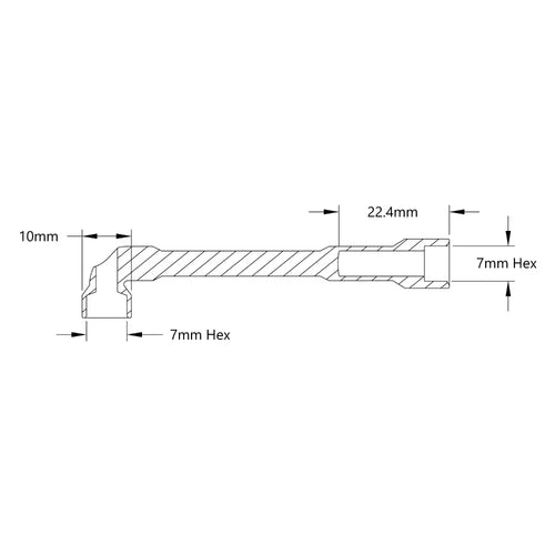 ServoCity 7mm Combination Nut Driver