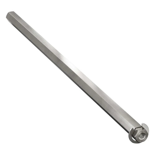 ServoCity 8mm REX™ Shaft w/ E-Clip (Stainless Steel, 192mm Length)