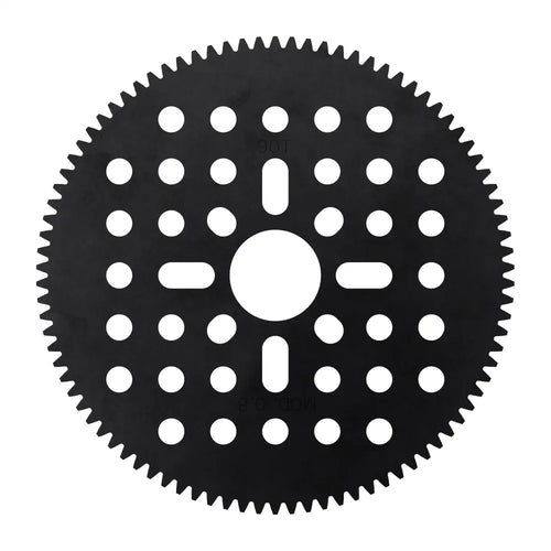 ServoCity 90 Tooth Hub-Mount Gear (MOD 0.8, 4mm Thick Acetal)