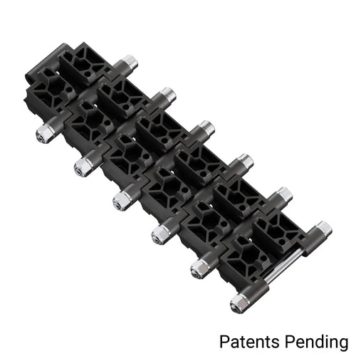 ServoCity Badlands Tank-Track 48mm (24mm Pitch, 48mm Width, Rubber Tread) - 6 Pack
