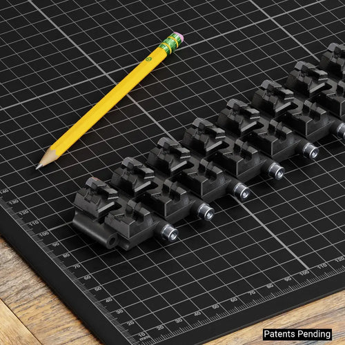 ServoCity Badlands Tank-Track 48mm (24mm Pitch, 48mm Width, Rubber Tread) - 6 Pack