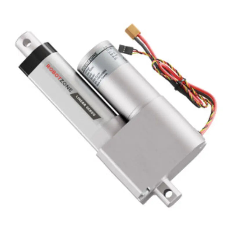 ServoCity Heavy-Duty Linear Servo (Position Control, 12-24V, 112lb Thrust, 0.6"/sec, 8" Stroke)