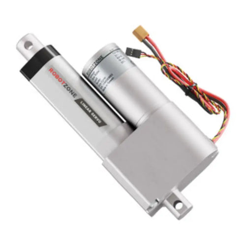 ServoCity Heavy-Duty Linear Servo (Position Control, 12-24V, 112lb Thrust, 0.6"/sec, 8" Stroke)