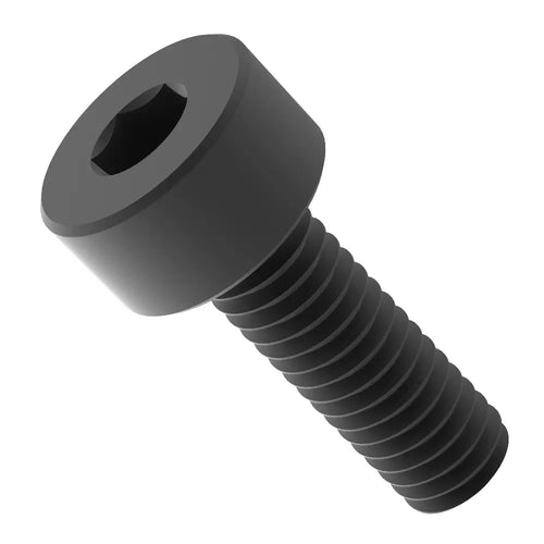 ServoCity M2.6 x 0.45mm Black-Oxide Socket Head Screw (8mm Length) - 6 Pack