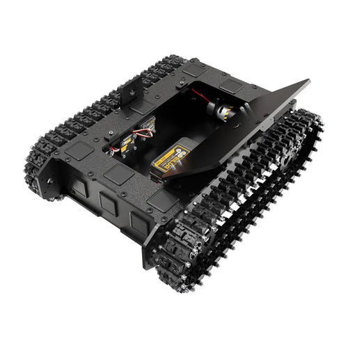 ServoCity Overlander-T All-Terrain Robot Platform (25lb Payload, 3.8Mph) w/ Battery & Charger