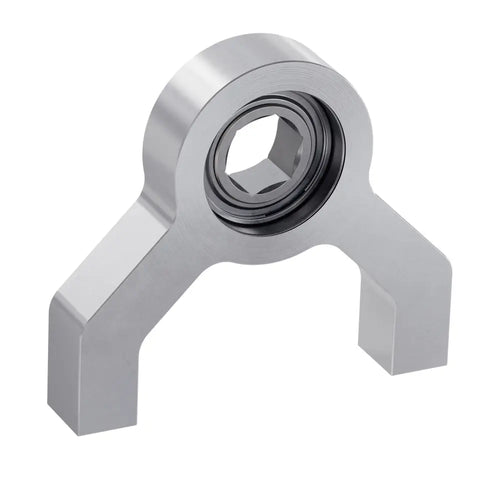 ServoCity REX 8mm Bore 1-Side 2-Post Pillow Block (24mm Height)