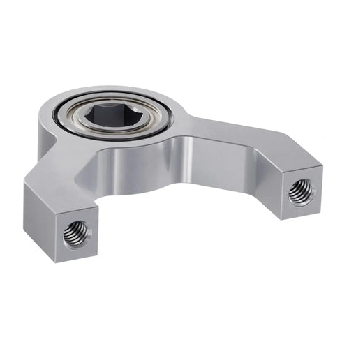 ServoCity REX 8mm Bore 1-Side 2-Post Pillow Block (24mm Height)
