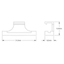 ServoCity Servo Connector Clip (Yellow) - 6 Pack