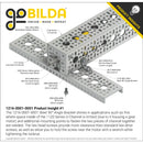 ServoCity 90 Degree Angle Bracket (1-1) - 4 Pack