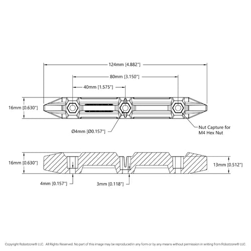 ServoCity TerraGROUSER (16mm Height) - 6 Pack