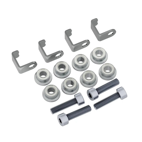 ServoCity Timing Belt Idler Pulley for 2mm Pitch GT2, 6mm Width Belt - 4 Pack