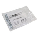 ServoCity Nylon-Insert Locknut (6-32 UNC, 5/16" Hex) - 25 Pack