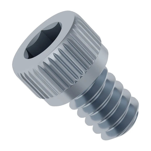 ServoCity Zinc-Plated Steel Socket Head Screw (6-32 UNC, 3/16 Length) - 25 Pack