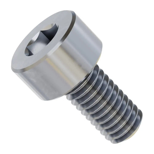ServoCity Zinc-Plated Steel Socket Head Screw (M3 x 0.5mm, 6mm Length) - 6 Pack